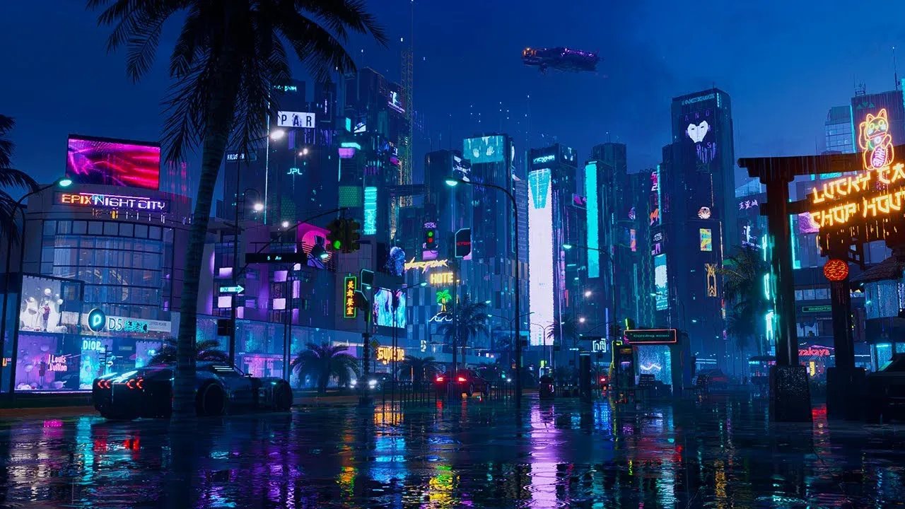 足球直播 赛博不夜城全景 - 浮世绘娱乐城